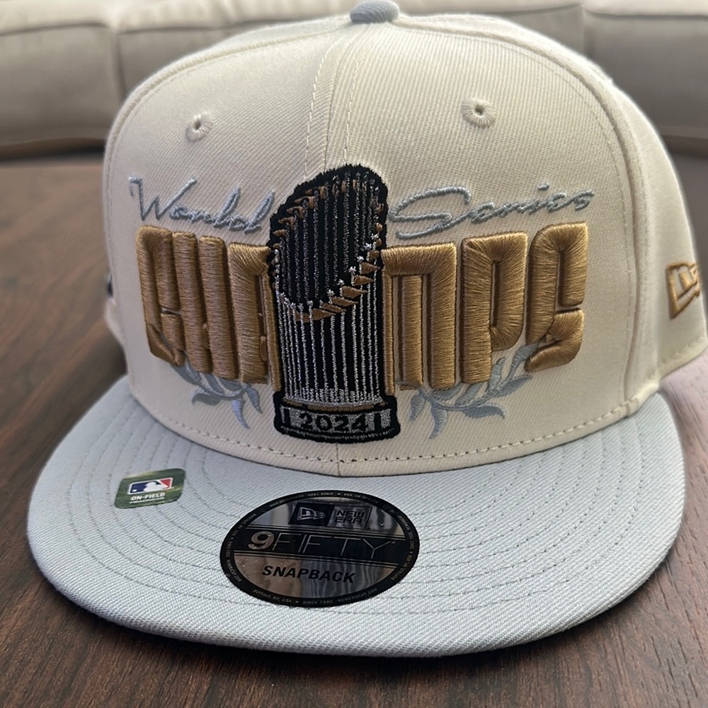 New Era Gold and Silver Champs Snapback Hat